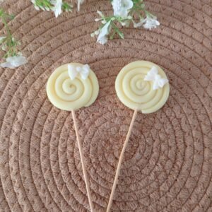 Sucettes parfumées fleuries